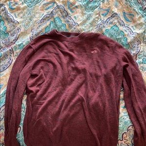 maroon sweat shirt, medium men’s